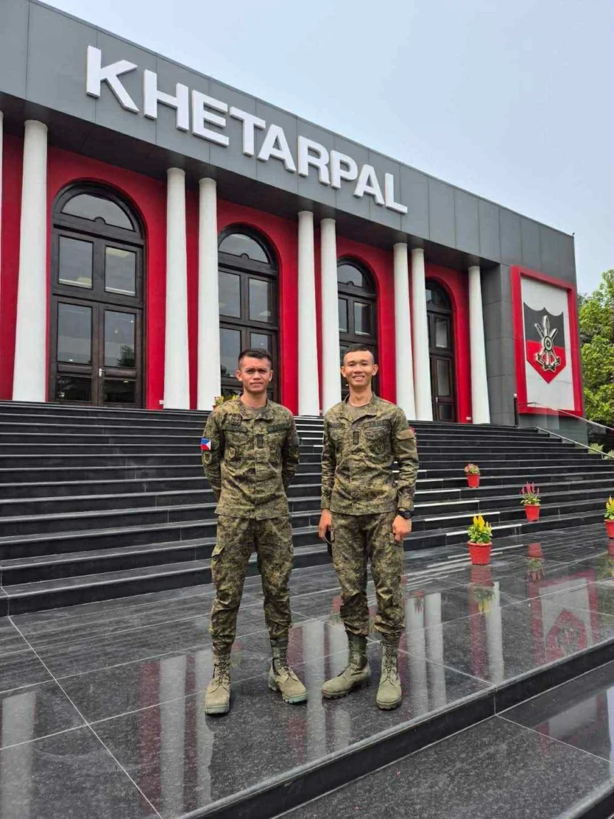 2 Filipino cadets graduate from prestigious Indian academy