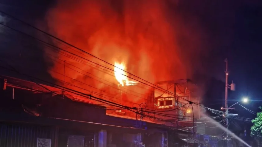 2 injured in Muntinlupa subdivision fire