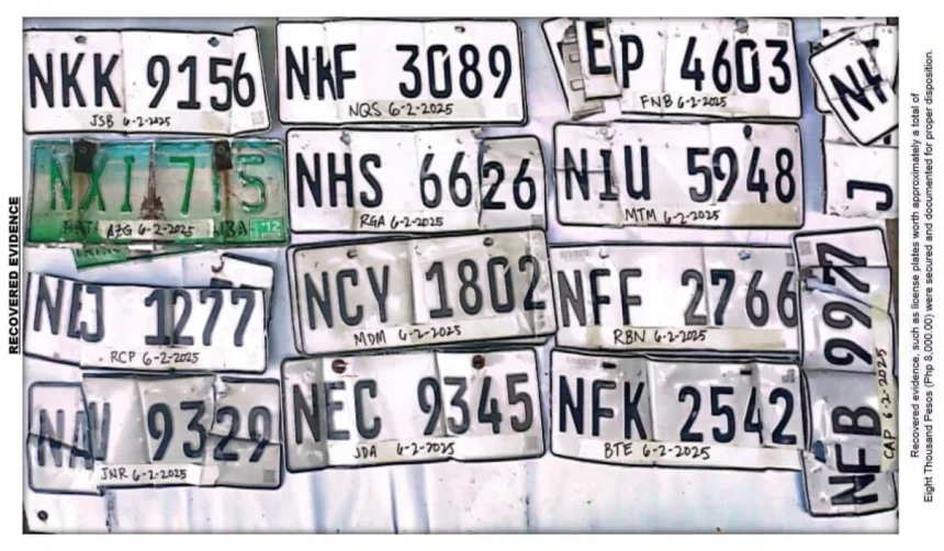 2 minors nabbed for stealing vehicle plates in Tondo