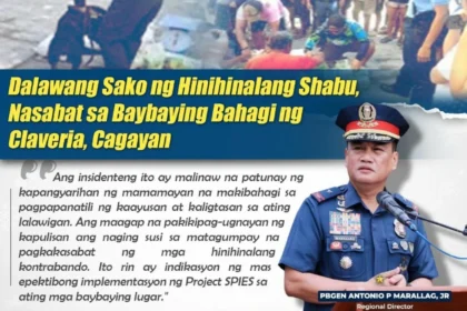 2 sacks of floating shabu found in Cagayan