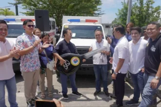 45 Legazpi City barangays receive emergency response vehicles