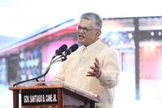 Agusan del Sur Gov. Cane cites gains in poverty reduction