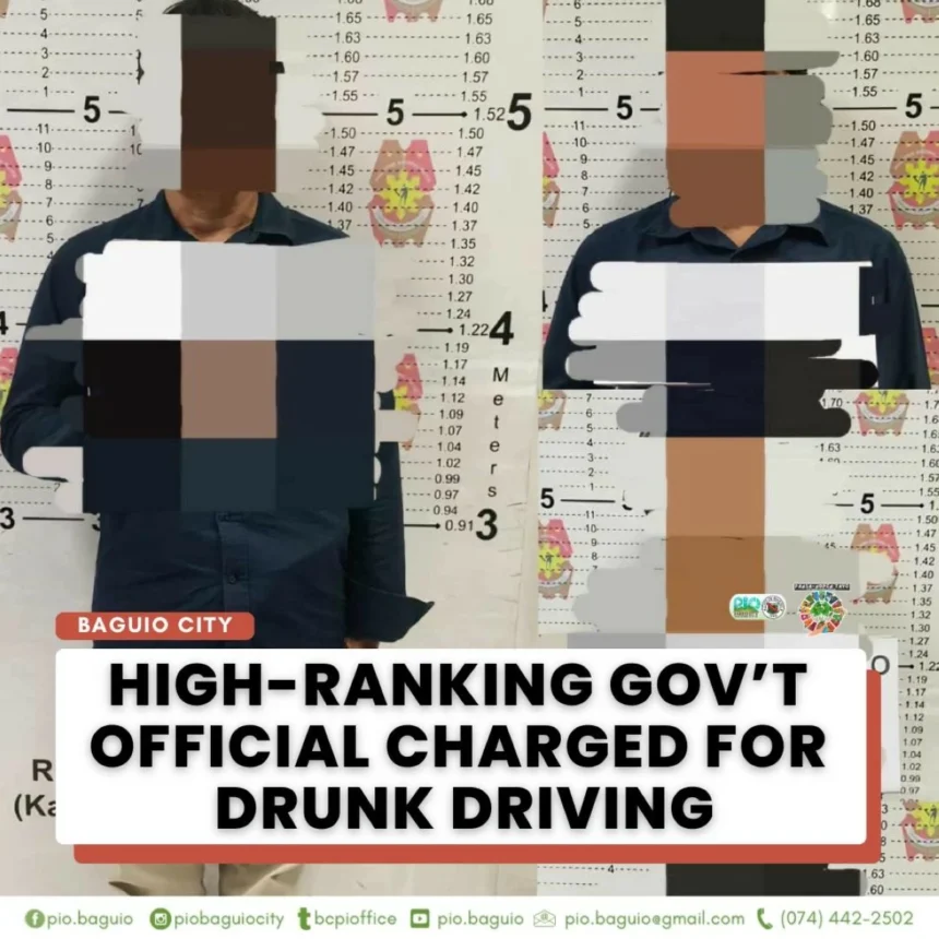 Baguio LTO official sacked for drunk driving