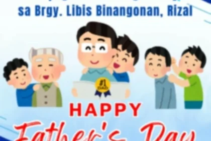 Binangonan, Rizal's youth group treats fathers with massage on Fathers' Day 2025