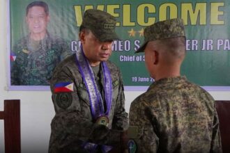 Brawner honors 12 soldiers who clashed with rebels in Surigao