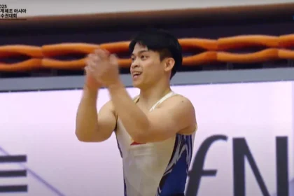 Carlos Yulo retains floor exercise gold in Asian championships
