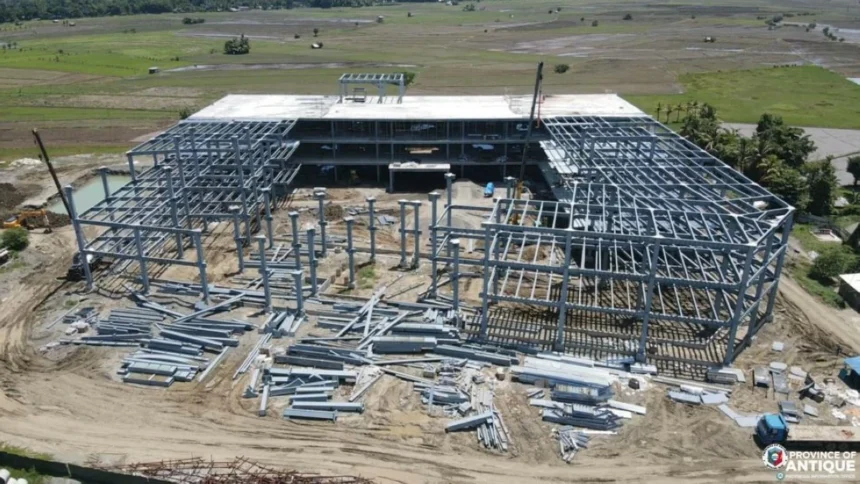 Construction of new Antique gov’t center 55% complete