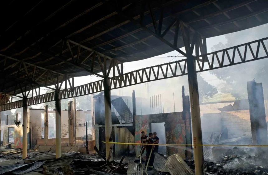 Fire hits Alimodian high school in Iloilo