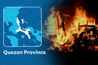 Fire razes 5 houses in Quezon province