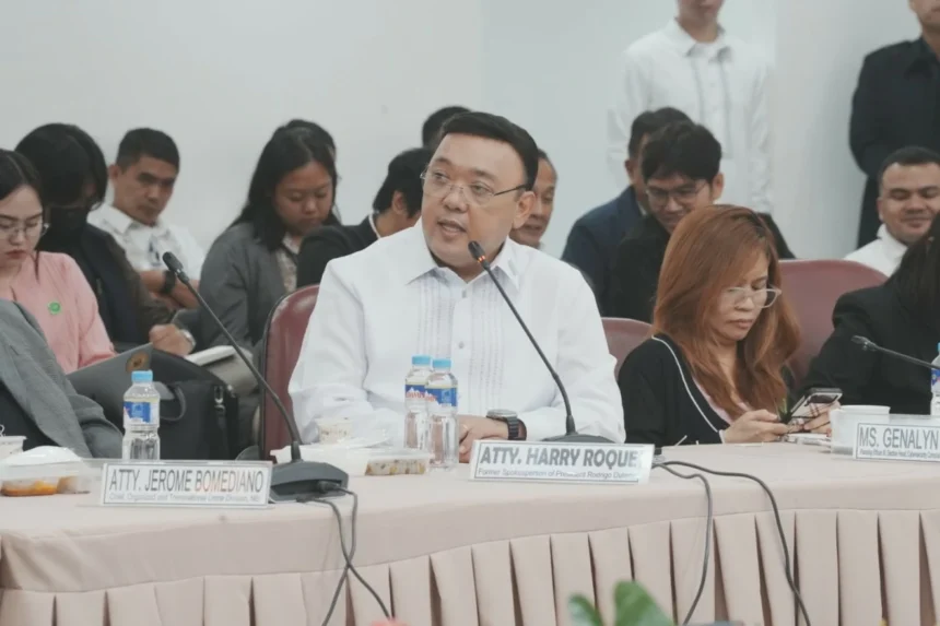 Harry Roque, wife, 2 others' contempt and detention orders lifted in final quad-comm hearing