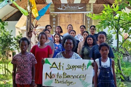 Indigenous Ati people oppose Boracay bridge project