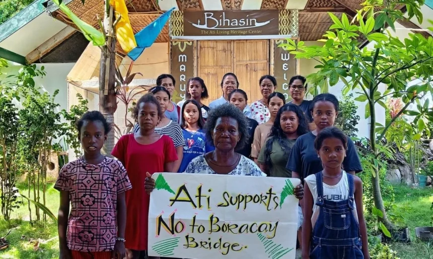 Indigenous Ati people oppose Boracay bridge project