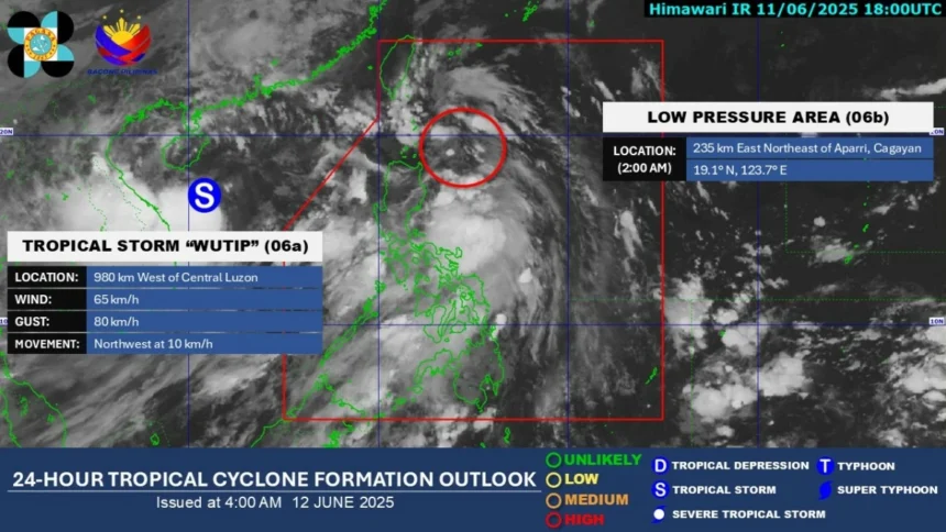 LPA near extreme N. Luzon likely to develop into tropical depression