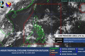 LPA outside PAR may become tropical depression -- Pagasa