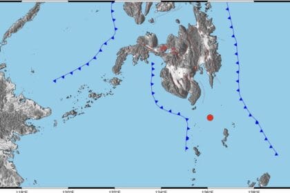 Magnitude 5.5 aftershock hits off coast of Davao Occidental