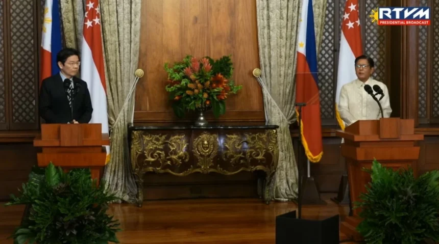 Marcos, Wong vow to expand climate, health, digital ties