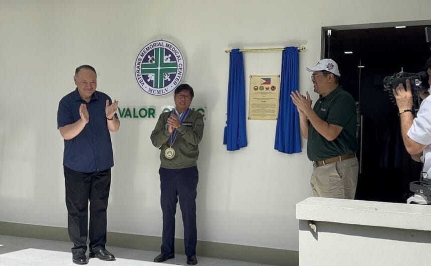 Marcos inaugurates veterans clinic in Batangas