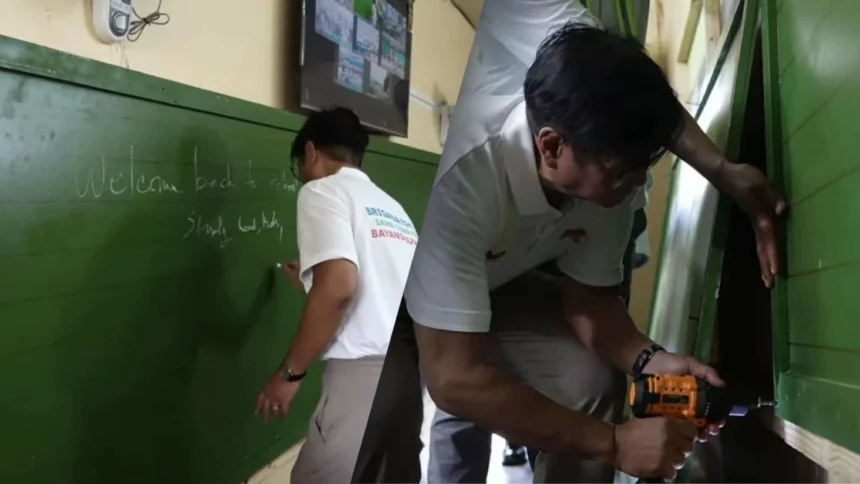 Marcos leads Brigada Eskwela kicks off; assures teachers of support