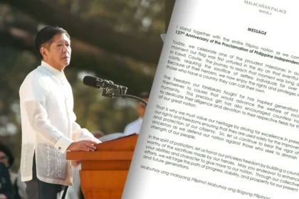 Marcos urges Filipinos: Defend freedom through excellence, patriotism