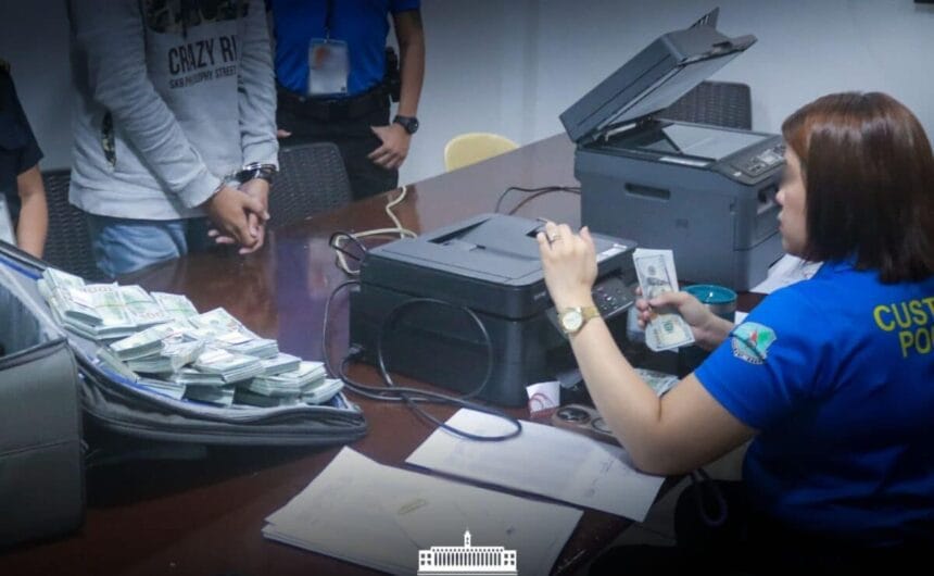 NAIA intercepts man carrying $580,000, P1.2M undeclared cash