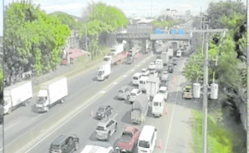 NLEx reports heavy traffic in northbound toward Marilao bridge