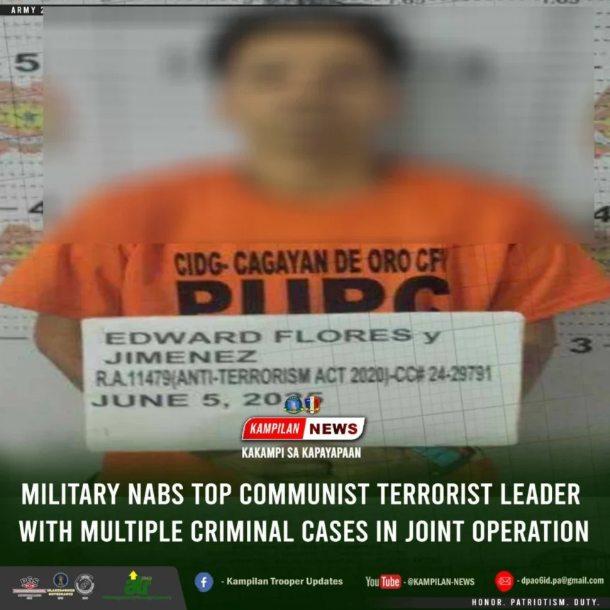 NPA leader caught in Cagayan de Oro