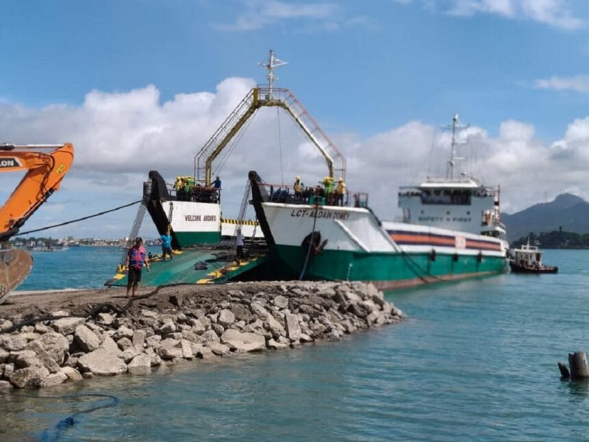 Navigational buoys in San Juanico set to help ro-ro vessels