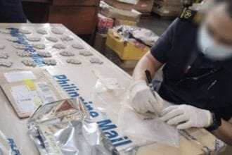 Over P855,000 ecstasy intercepted at Manila port mail hub