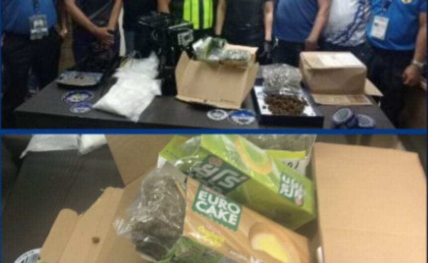 P16.32-M drugs seized from Pasay mail hub