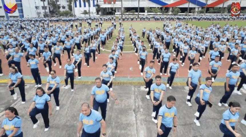 PNP relaunches regular fitness program