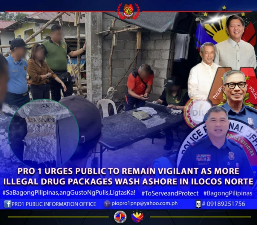 People in Region 1 told to remain vigilant as shabu continues to turn up in West Philippine Sea
