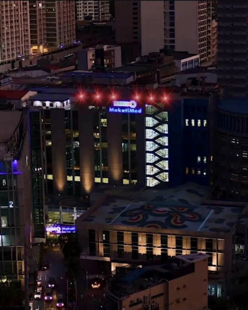 Red lights flash at MakatiMed to signal low blood supply