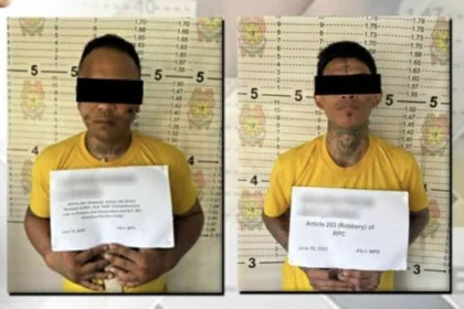 Ride-hailing app driver escapes robbery attempt, 2 arrested in Tondo