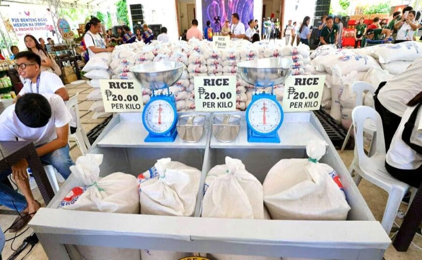Sale of P20-a-kilo rice kicks off in Pulupandan, Negros Occidental