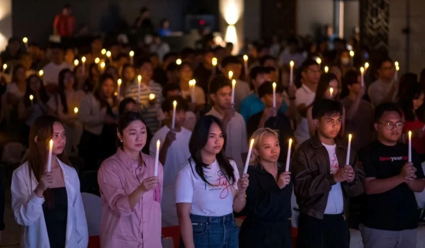 Taguig holds International AIDS Candlelight Memorial Day