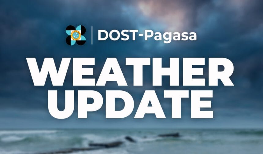 Thunderstorms, rain showers in Metro Manila, Luzon