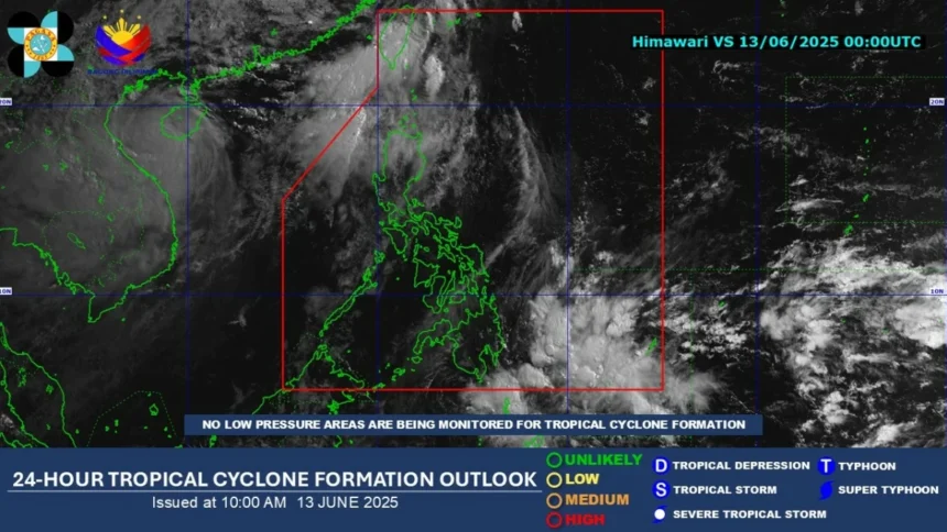 Tropical depression Auring exits PAR, weakens into LPA