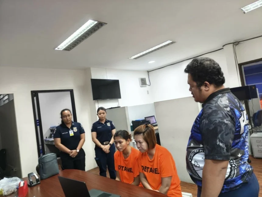 Two female NAIA personnel arrested for extortion