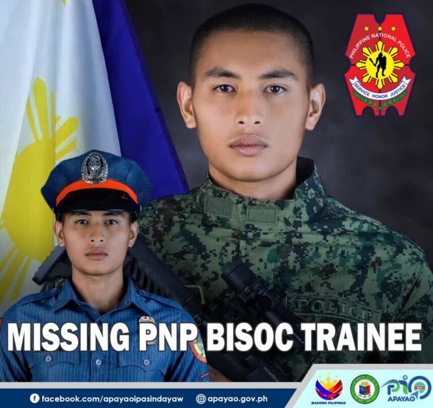 25-year-old Apayao cop reported missing