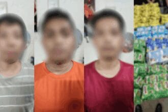 3 couriers arrested for stealing delivery parcels in Antipolo City