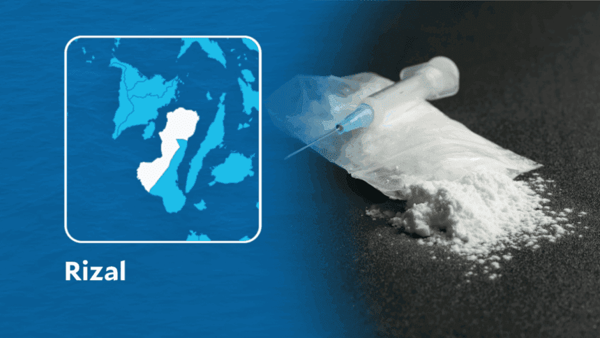 3 drug traders yield over P2.3 million worth of shabu in Rizal