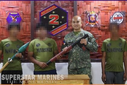 3 suspected terrorists yield to Marines in Maguindanao del Norte