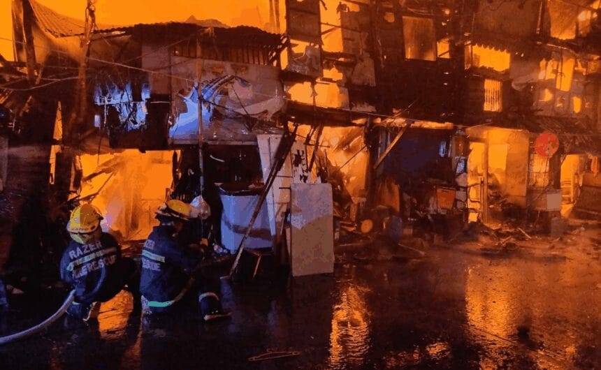 70 houses destroyed, 200 families affected in Sampaloc fire