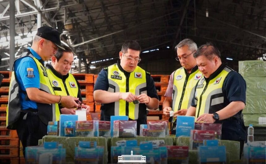 BOC seizes P40-M falsely declared vape products from China