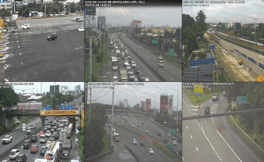 Crash causes traffic jam in NLEx southbound Sunday afternoon