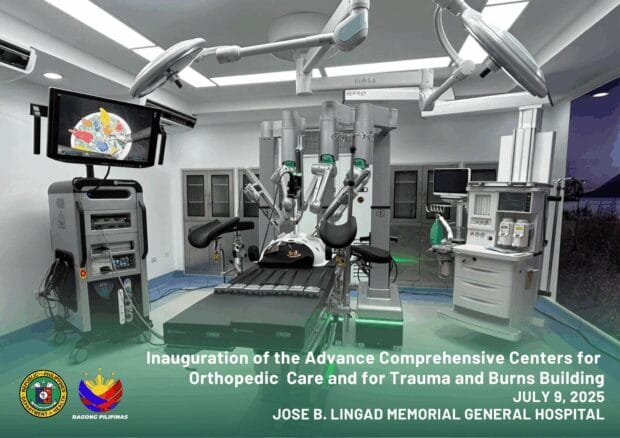 DOH opens new trauma, orthopedic center in Pampanga hospital