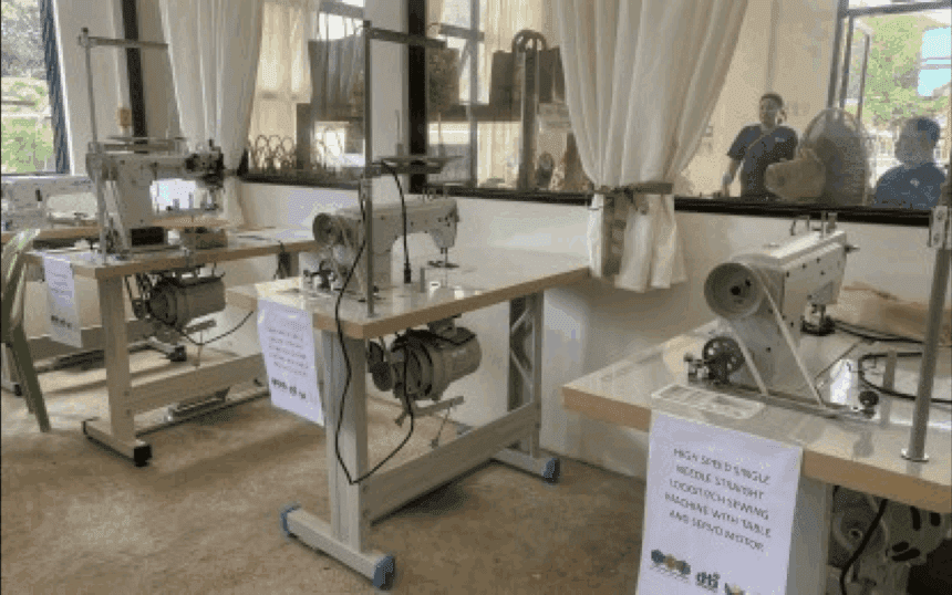 DTI installs shared service facility for Iloilo's pandan weavers