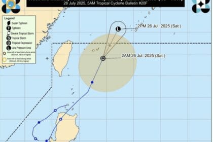 Emong weakens into tropical depression
