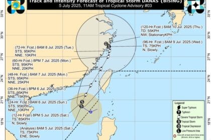 Expect Bising to become severe storm within 24 hours – Pagasa
