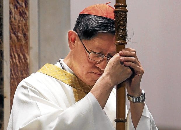 Fake accounts link Cardinal Tagle to some products and groups